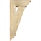 Ekena Millwork Traditional Traditional Rough Sawn Bracket w/ Offset Brace, Douglas Fir, 6"W x 14"D x 26"H BKT0604X14X26TRA01RDF - alternate 4